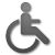 pictogramme accès handicapés