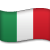 pictogramme drapeau italien